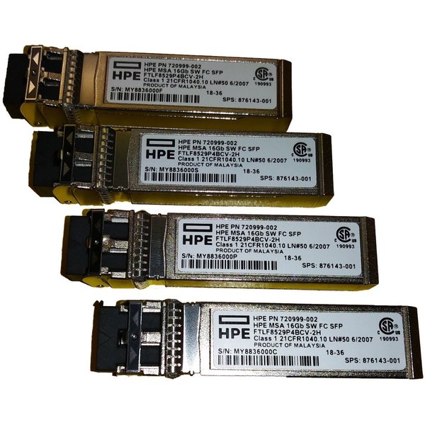 Hp Enterprise Hpe Msa 16Gb Sw Fc Sfp 4Pk Xcvr C8R24B